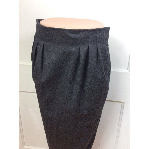 Don Sayres Vintage Wool Pencil Skirt Office Siren Womens 6 - Picture 8 of 9